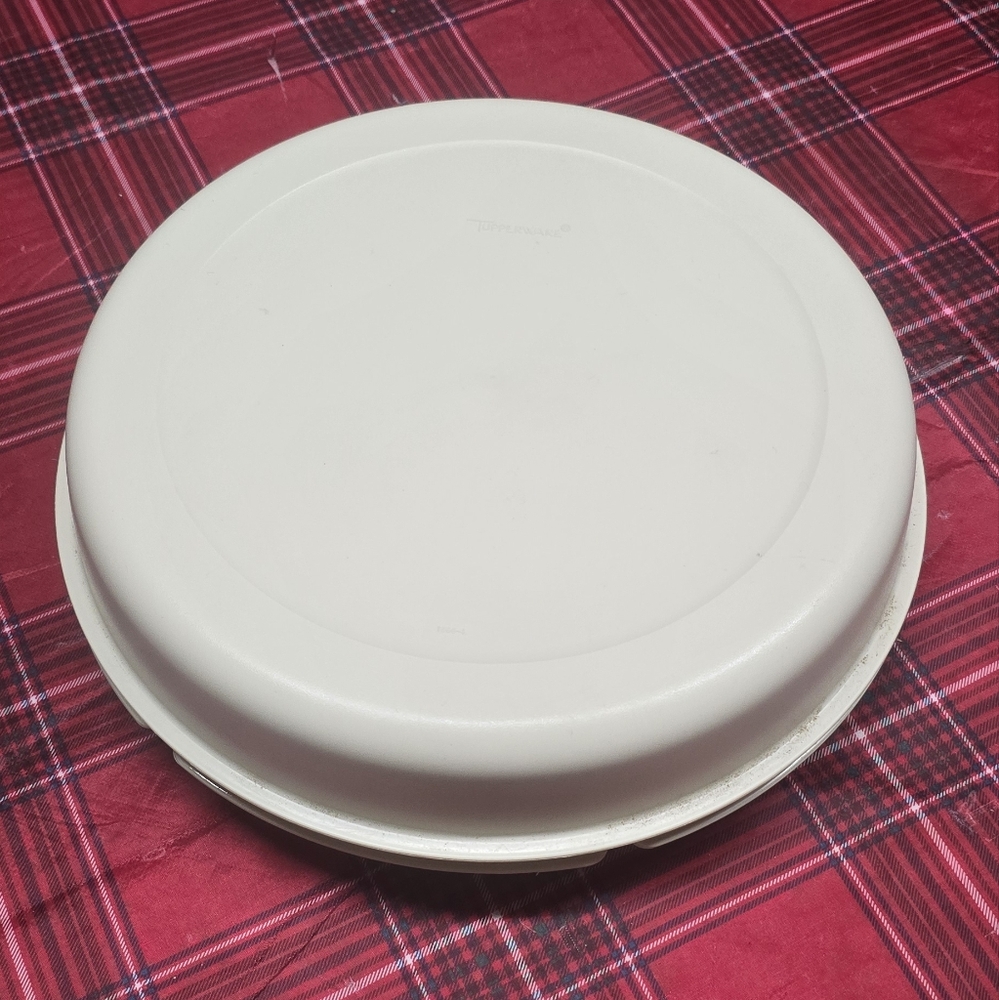 Tupperware: Round Divided Veggie Serving Tray